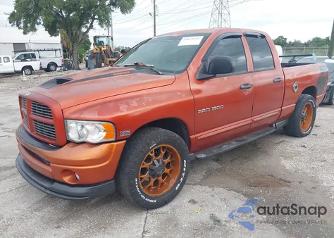 2005 Dodge Ram 1500 Slt/Laramie из США, поврежденный, VIN 1D7HA18D95J603436